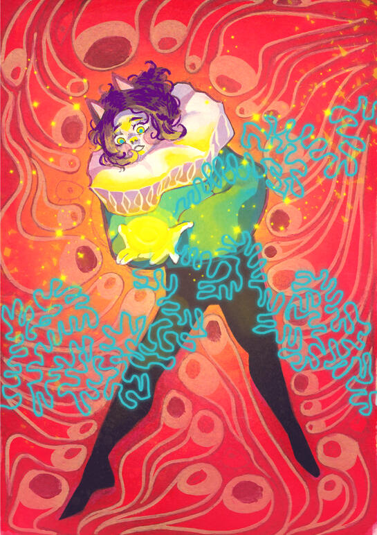 Image depicts the feeling of being curious and inquisitive.