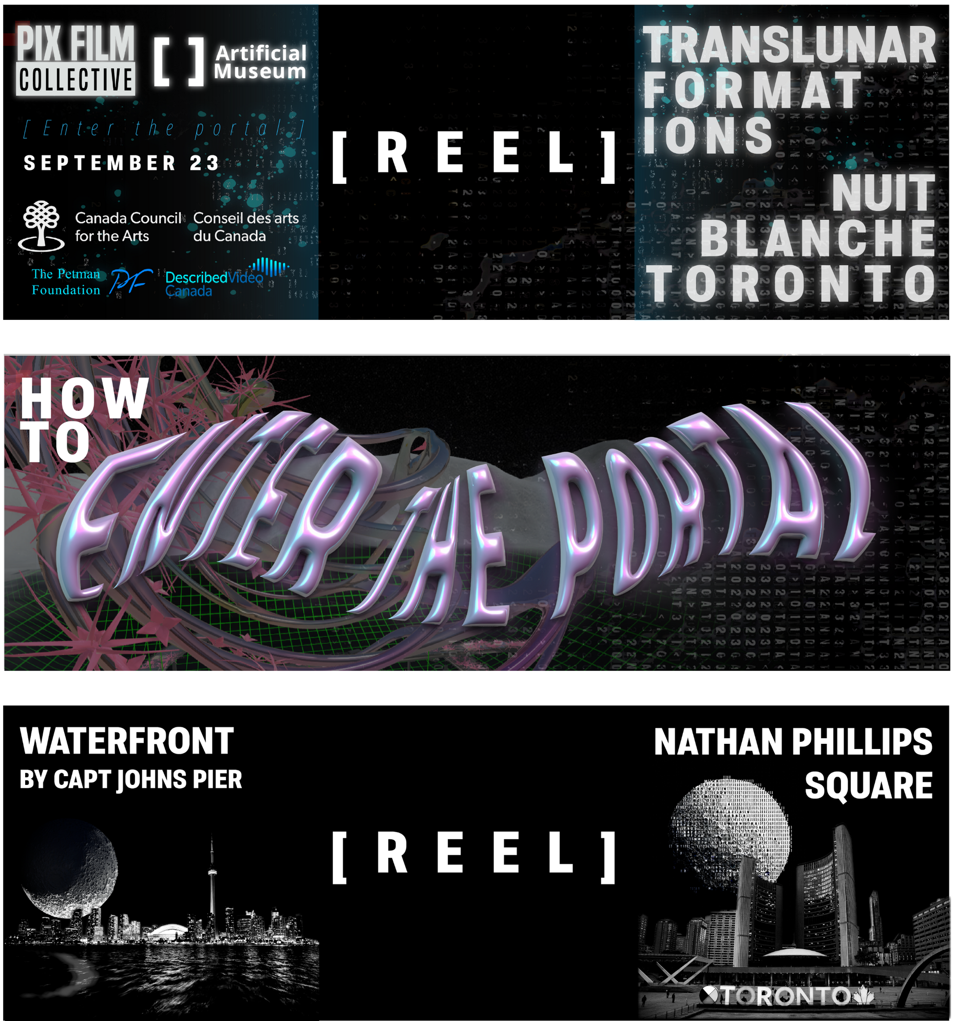 Translunar Formations Nuit Blanche Toronto